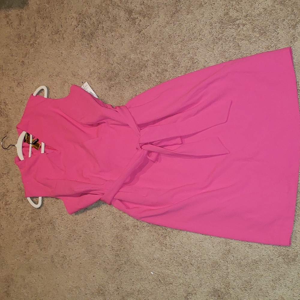 ALEXIA Admor Hit Pink dress size 1X - Picture 4 of 10